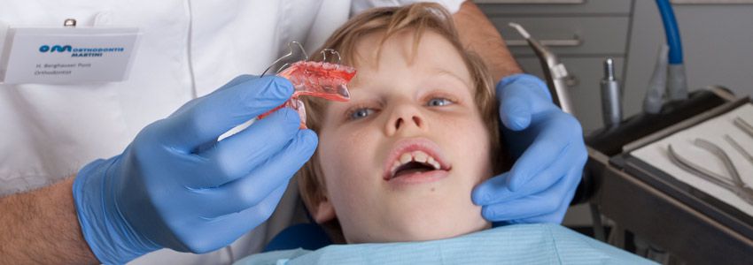Beugel behandeling door de orthodontist